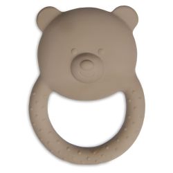 Jollein Beißring Zahnhilfe Naturkautschuk Teddy Bear Biscuit