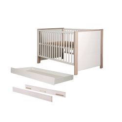 Roba Kombi-Kinderbett 70x140 cm OLAF inkl. Umbauseiten und Bettkasten