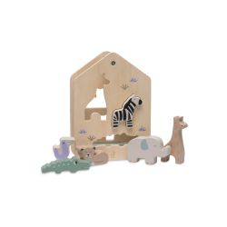 Jollein Holz-Sortierbox Jungle Jambo