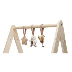 Jollein Spielsachen Figuren für Spieltrapez 3 Stück Aufhänger Spring Garden