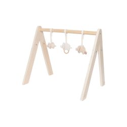 Jollein Aufhänger für Spieltrapez Baby Spielsachen 3 Stück - Elephant Tales