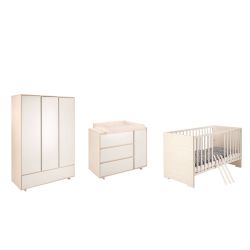 Schardt Kinderzimmer Set CAPRI WHITE 4-teilig
