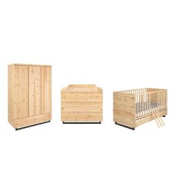 Schardt Kinderzimmer Set ZIRBENHOLZ 4-teilig