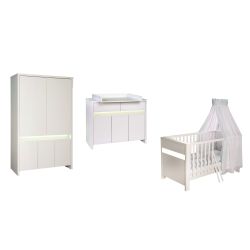 Schardt Kinderzimmer Set PLANET WHITE 4-teilig