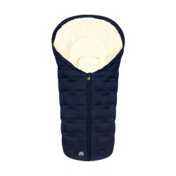 Odenwälder Fußsäckchen für Babyschale Oskar line marine