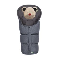 Odenwälder Babynest Fußsack Fußsäckchen 81cm Modern Blizzard graphite