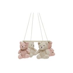 Jollein Baby-Mobile Teddy Bear Wild Rose/Naturel Rosa