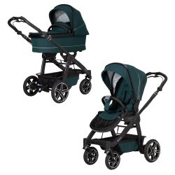 Hartan Rock It GTR Outdoor 2in1 Kinderwagen Sportwagen inkl. Falttasche leaf