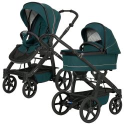 Hartan Kombikinderwagen Rock It Outdoor Set inkl. Babywanne premium leaf