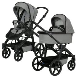 Hartan Kombikinderwagen Rock It Outdoor Set inkl. Babywanne premium graphit