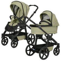 Hartan Kombikinderwagen Rock It Outdoor Set inkl. Babywanne premium lime