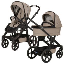 Hartan Kombikinderwagen Rock It Outdoor Set inkl. Babywanne premium sand