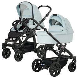 Hartan Kombikinderwagen Racer GTS Set inkl. Babywanne trend milky sky