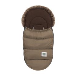 Odenwälder Fußsack für Kinderwagen Luca dark wood