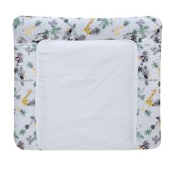 Schardt Wickelauflage 80x75 cm mit Frotteebezug, Jungle