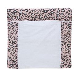 Schardt Wickelauflage 80x75 cm mit Frotteebezug, Leo Pink