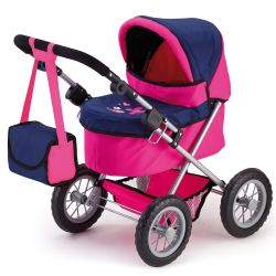 Bayer Design Puppenwagen Trendy pink/blau