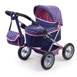 Bayer Design Puppenwagen Trendy dunkelblau