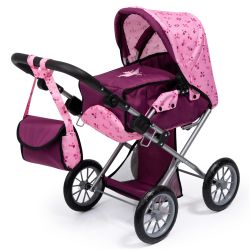 Bayer Design Puppenwagen City Star pflaume