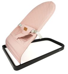 BabyGO Comfort Bouncer Wippe Babywippe bis 9 kg rose
