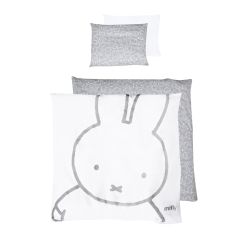 Roba Kids Bettwäsche Set 2-teilig Miffy 40x35 cm + 80x80 cm für Wiege