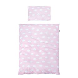 Roba Bettwäsche Kleine Wolke rosa 2-tlg Kinderbettwäsche 100x135cm