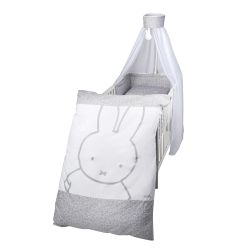 Roba Kids Bettset 4-teilig Miffy Himmel Nestchen Bettwäsche 