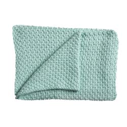 Schardt Baby Strickdecke Babydecke Sunny 75x100 cm, mint