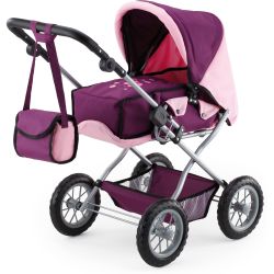 Bayer Design Kombi-Puppenwagen Grande Pflau