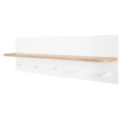 Roba Wandgardarobe Ava mit Ablage & 5 Garderobenhaken 285x90x165cm