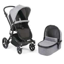 Chic 4 Baby Kombi-Kinderwagen Passo Jeans grey