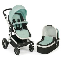 Chic 4 Baby Kombi - Kinderwagen PASSO mit Babywanne mint