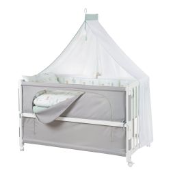 roba Room Bed 60x120 cm Woodland Buddies Beistellbett Inkl. Ausstattung