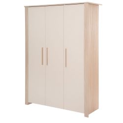 roba Kinderkleiderschrank 3-türig Momo Schrank cashmere Tristan Eiche