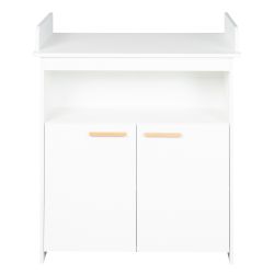Roba Wickelkommode Anton Wickelansatz mit 2 Türen & 1 Fach Wickelhöhe 90cm