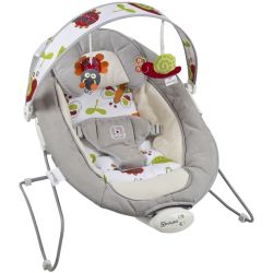 BabyGo Cozy Babywippe grey