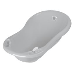 Keeeper Stars Babywanne 84 cm mit Stöpsel Cosmic Grey