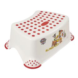 Keeeper Tritthocker mit Anti-rutsch-Funktion Paw Patrol rot weiß