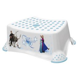 Keeeper Frozen Tritthocker mit Anti-rutsch-Funktion weiß