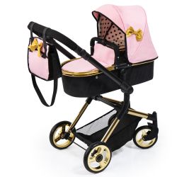 Bayer Design Kombi-Puppenwagen Vario gold