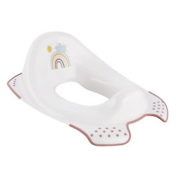 Keeeper Kinder-Toilettensitz WC-Sitz mit anti-rutsch-funktion rainbow white