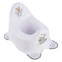 Keeeper Babytopf Töpfchen mit anti-rutsch-funktion bambi nordic white