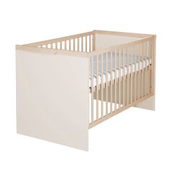 roba Kombi-Kinderbett Elva 70x140 Schlupfsprossen Cashmere Virginia Chestnut