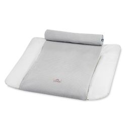 Julius Zöllner Loop Jacob für Wickelauflagen Waffelpiqué Light grey
