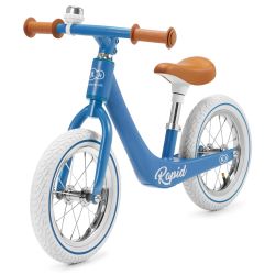 Kinderkraft Retro Laufrad RAPID mit Luftreifen Blue Sapphire