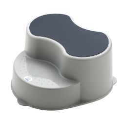 Rotho Babydesign Baby Schemel Trittschemel Hocker TOP Stone Grey