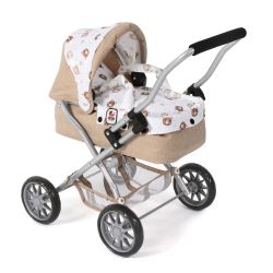 Bayer Chic 2000 Puppen Mini-Kuschelwagen SMARTY Bärchen beige