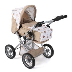 Bayer Chic 2000 Puppen Kombi-Puppenwagen LENI Bärchen beige