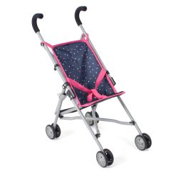 Bayer Chic 2000 Puppen Mini-Buggy ROMA Konfetti pink