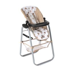 Bayer Chic 2000 Puppen Hochstuhl Bärchen beige